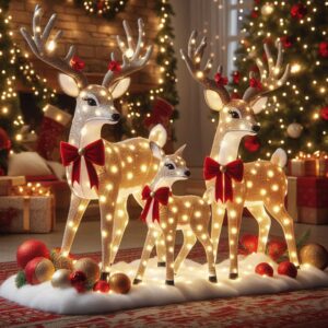 Read more about the article LED Deer Family Christmas Decoration